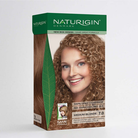 Natürliches Mittelblond 7.0